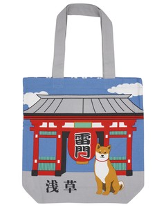 【しばたさん】アサクサシバタA4トート（しばたさん）『犬』