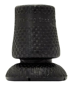 フジホーム　ステッキ　杖　滑りにくい先ゴム16mm用　ブラック　 WB3943