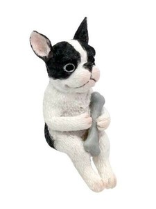 SITTING ANIMAL ドッグwithボーン DE044006