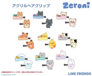 zeroni　アクリルヘアクリップ