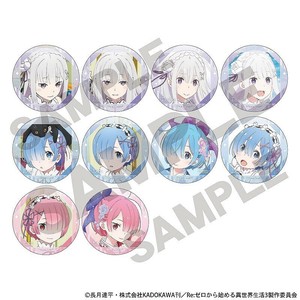 ■2024AW　新作■　Re:ゼロから始める異世界生活　トレーディング缶バッジBOX