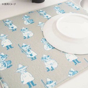 【★売れ筋商品★】MOOMIN　吸水水切りマット　40×50　スナフキン