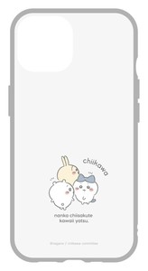 ちいかわ IIIIfitClear iPhone13〜15対応ケース ふりかえり CK-24C