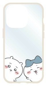 ちいかわ IIIIfitClear iPhone15Pro対応ケース ちいかわ&ハチワレ CK-25A