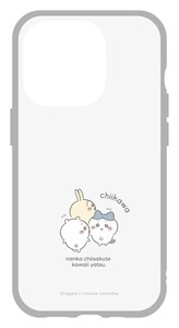 ちいかわ IIIIfitClear iPhone15Pro対応ケース ふりかえり CK-25C