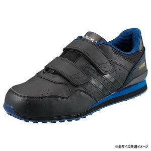 シモン プロスニーカー NS818 黒 / ブルー   25.5cm 2313150