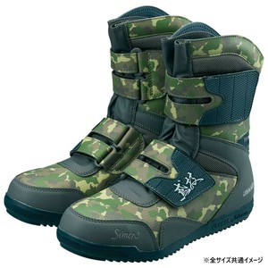 シモン プロスニーカー 鳶技S038 オリーブC 26.5cm 2313500