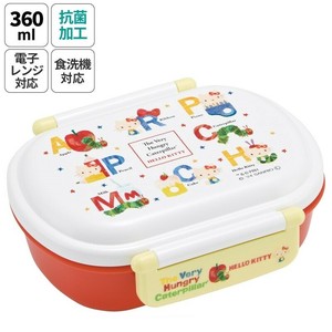 便当盒 好饿的毛毛虫 Hello Kitty凯蒂猫 午餐盒 洗碗机对应 360ml