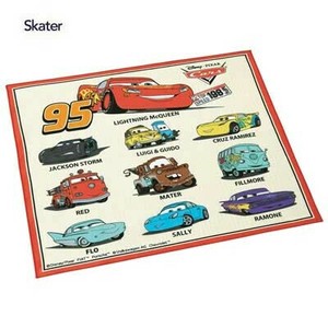 Bento Wrapping Cloth Cars Skater 43 x 43cm