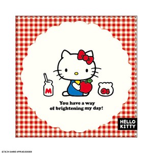 サンリオ ハローキティ セブンティーズチェック ミニタオル
