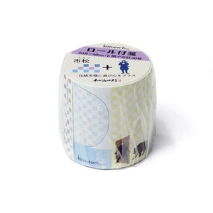 komon+ロール付箋　市松ニンジャ TAG-KP-1-002