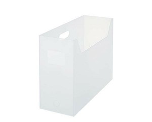 吉川国工業所 Life Module 収納ケース ファイルボックス スクエアワイド MX-28　ホワイト