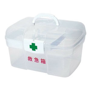 吉川国工業所 キャリング救急箱 クリア