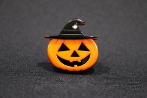 【 帯留め 】ハロウィン パンプキン (1173-1086-010)