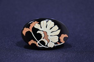 【 帯留め 】 花唐草 (1173-1202-010)