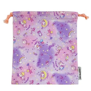 Pouch Pink Unicorn Drawstring Bag Small Case