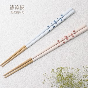 Chopsticks Pink Dishwasher Safe 23cm 1-pairs Made in Japan