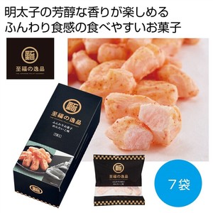 至福の逸品　ふんわりお菓子　めんたいこ味7袋