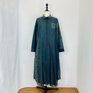 Casual Dress Shirt One-Piece
