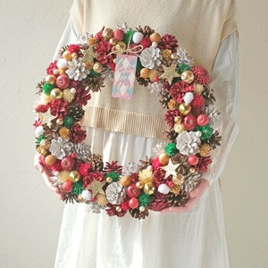 【クリスマス】ナチュラルリース LLサイズ