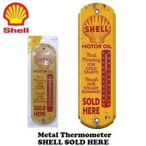 メタル サーモメーター SHELL SOLD HERE 【シェル】