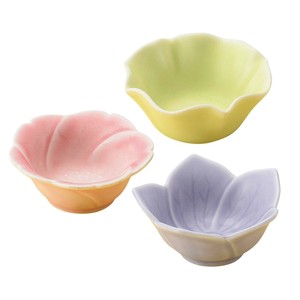 Mino ware Side Dish Bowl Cherry Blossoms Made in Japan