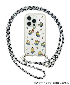 怪盗グルー/ミニオンズ IIIIfitLoop iPhone15Pro対応ケース 集合 MINI-462B
