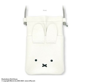ミッフィー IIIIpocket スマートフォンポーチ フェイス MF-455WH