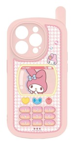 サンリオ iPhone15Pro対応レトロガラケー風ケース マイメロディ SANG-383MM