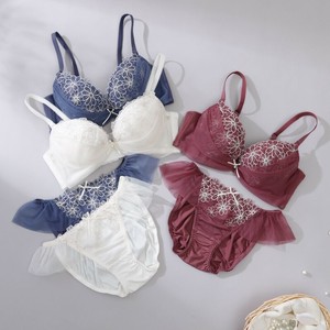 フルールチュール3/4カップブラ＆ショーツ　173566