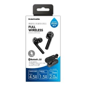 Bluetoothフルワイヤレスイヤホン ブラック　TBS43K