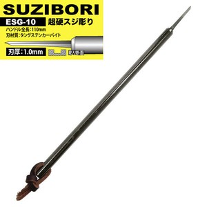 日本製 made in japan アイガー超鋼スジボリ1.0mm ESG—10