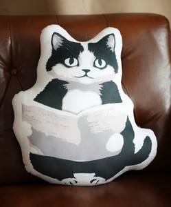 《 HOOK 》ネコ型クッション かわいい 猫 ネコ 抱き枕 インテリア クッション