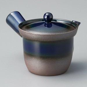 万古急須2.0楽すてナマコ巻(丸網)(萬古焼)　日本製