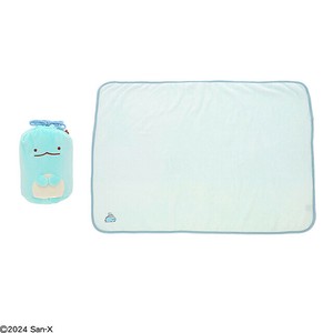◆即納可能◆すみっコぐらし　もぎゅっととかげ　マスコット巾着付き　ブランケット　すみっこ　スミッコ