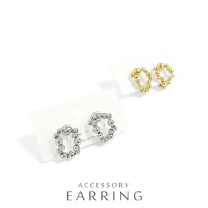 Clip-On Earrings Gold Post