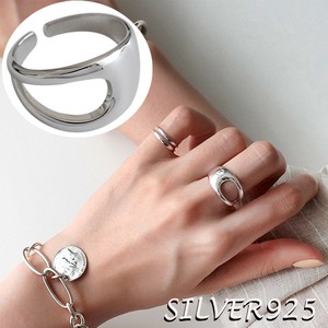 Silver-Based Plain Ring One size fits all Rings Unisex