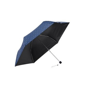 ビッグサイズ 折りたたみ傘 63cm 柄 ダークネイビー U363-0778DN1-BC