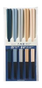 食洗箸 八角箸 ツートン 5P 67306