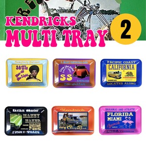 【70's レトロヴィンテージ】【カラフルポップアート】MULTI TRAY マルチトレイ KENDRICKS part.2