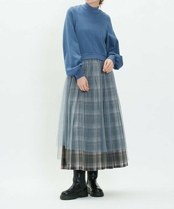 気取った裏毛チュールOP