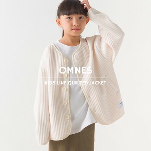 Kids' Jacket Collarless jacket Line Quilt