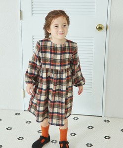 Kids' Casual Dress Check Pattern
