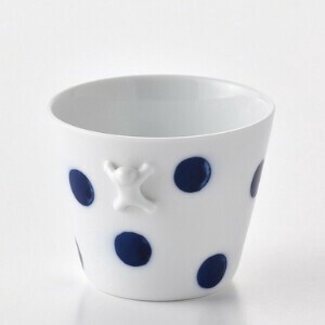 Hasami ware Cup Dot Inbound Figure Made in Japan