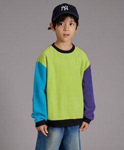 Kids' 3/4 Sleeve T-shirt Crew Neck STREET Micro Fleece