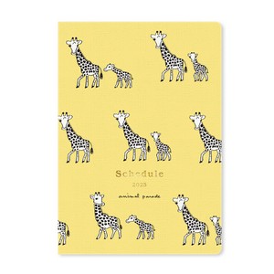 Planner/Diary Schedule Spring Giraffe Made in Japan