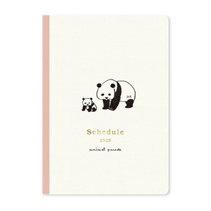 Planner/Diary Schedule Spring Panda Made in Japan