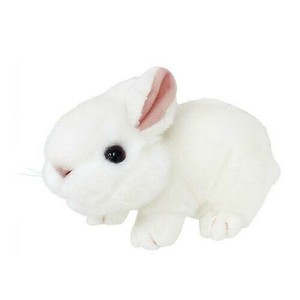 吉徳　りくのなかまたち　ぬいぐるみ　ウサギ　ホワイト　180497