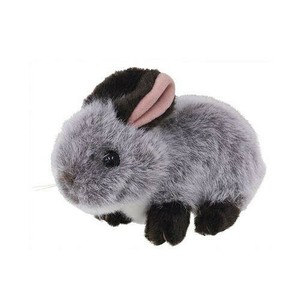吉徳　りくのなかまたち　ぬいぐるみ　ウサギ　グレー　180498