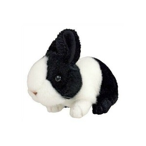 吉徳　りくのなかまたち　ぬいぐるみ　ウサギ　ブラック　180504